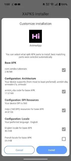 Screenshot of Hianime Apk